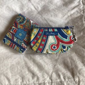 New Vera Bradley coin wallet & 2 notepads!